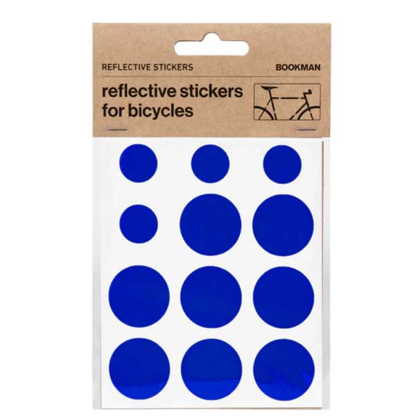 BOOKMAN Reflective Stickers 276：Blue【クリックポスト対応】
