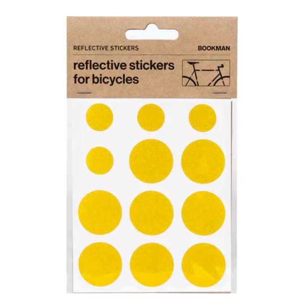 BOOKMAN Reflective Stickers 274：Yellow【クリックポスト対応】