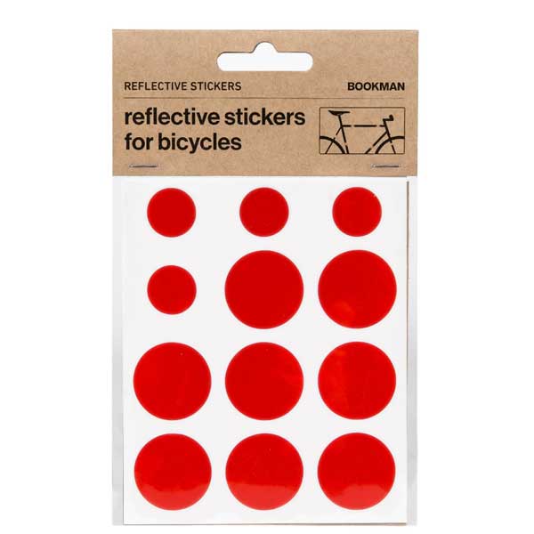 BOOKMAN Reflective Stickers 272：Red【クリックポスト対応】