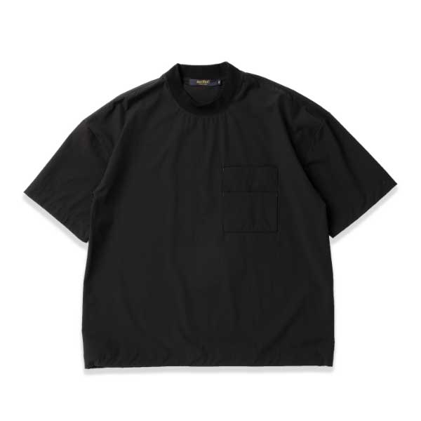 narifuri NF4046 ナイロンストレッチTシャツ：001 BLACK