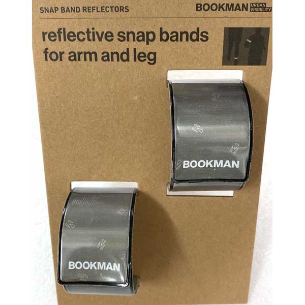 BOOKMAN Snap Band Reflectors 426：Black