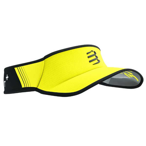 COMPRESSPORT バイザー ウルトラライト：SAFE YELLOW/BLACK