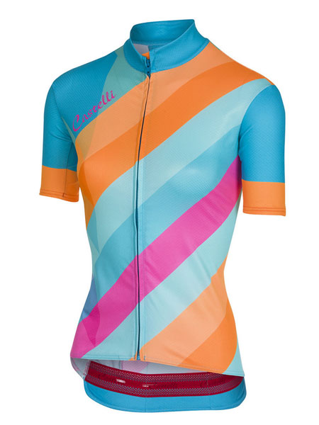 CASTELLI 18040 PRISMA JERSEY：086 Multicolor Sky Blue