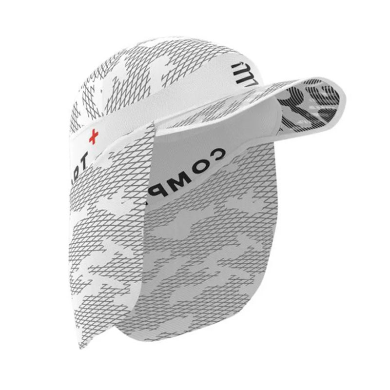 COMPRESSPORT アイスキャップ サン シェード：WHITE【クリックポスト対応】