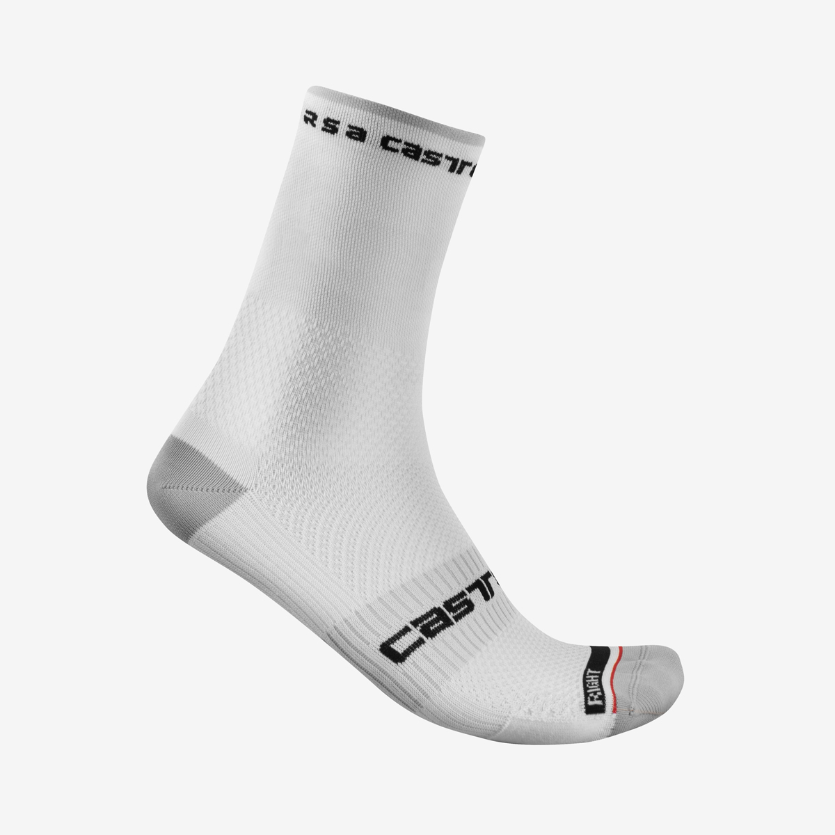 ＜取寄＞カステリ 4521026 ROSSO CORSA PRO 15 SOCK：001 WHITE【クリックポスト対応】