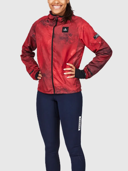 SAYSKY セイスカイ IMRJA10 ランニングジャケット Mars Blaze Jacket：MARS RED