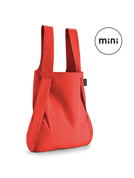 Notabag / Mini BAG & BACKPACK：Red NTB006R【クリックポスト対応】