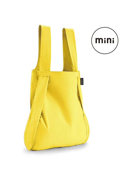 Notabag / Mini BAG & BACKPACK：Yellow NTB006Y【クリックポスト対応】