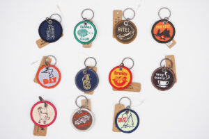 スティッチワークキーホルダー